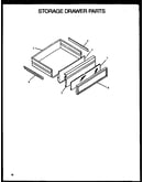 Storage drawer parts
