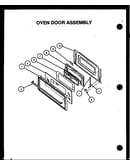 Oven door assembly