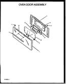 Oven door assembly