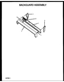 Backguard assembly