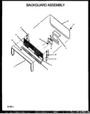 Backguard assembly