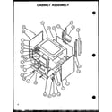 Amana LBP26AA0Y/P1141115NW cabinet assembly diagram