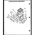 Amana LBP26AA0Y/P1141115NW lower broiler components diagram