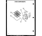 Amana LBP26AA5Y/P1141115NL oven components diagram
