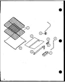 Oven racks and flame spreader