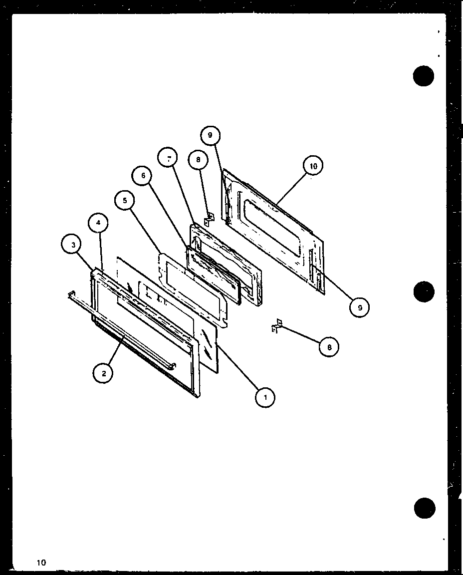 Oven door