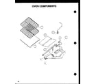 Caloric RLS359UOFC-P1141107NL oven components diagram