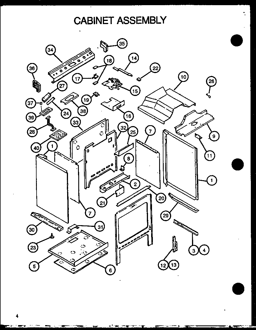 CABINET ASSEMBLY