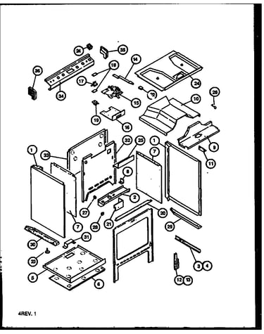 Oven cabinet