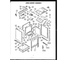 Modern Maid PHU102-OF oven cabinet diagram