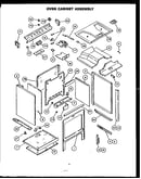Oven cabinet