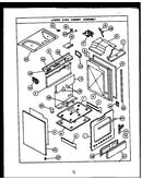 Lower oven cabinet assembly (rsd350) (rsd353) (rsd352) (rsd354) (rsd359) (rsd363) (rsd379) (rsd369) (rsd398) (rsd399)