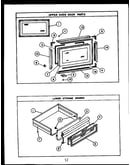 Lower storage drawer (rsd353) (rsd354) (rsd359) (rsd363) (rsd379) (rsd369) (rsd398) (rsd399)