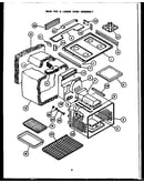 Main top/lower oven assembly