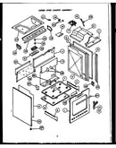 Lower oven cabinet assembly