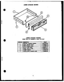 Lower storage drawern200e09@gas components