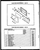 Plain oven door (rld112)