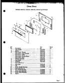 Oven door (aku-617) (cku-617) (hku-617) (lku-617) (wku-617)