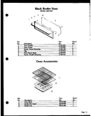 Oven accessories