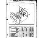 Caloric RMA313 oven door assembly (rla312) (rma312) (rla313) (rma313) (rla314) (rma314) (rla319) (rma319) (rla393) (rma393) (rla612) diagram
