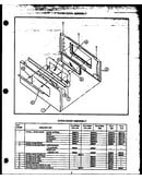 Oven door assembly (rla312) (rma312) (rla313) (rma313) (rla314) (rma314) (rla319) (rma319) (rla393) (rma393) (rla612)