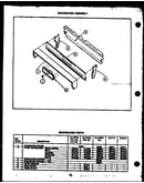 Backguard assembly (rla312) (rma312) (rla313) (rma313) (rla314) (rma314) (rla315) (rma315) (rla335) (rma335) (rla319) (rma319) (rla339) (rma339) (rla112) (rla612)