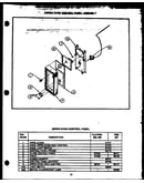Upper oven control panel assembly (rla393) (rma393) (rla395) (rma395) (rma397)