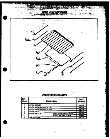 Upper oven components (rla312) (rma312) (rla313) (rma313) (rla314) (rma314) (rla315) (rma315) (rla335) (rma335) (rla319) (rma319) (rla339) (rma339) (rla393) (rma393) (rla395) (rma395) (rla112) (rma353) (rma366) (rla612) (rma668) (rma397)