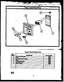 Upper control panel parts (rks395)