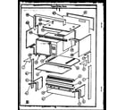 Caloric RKS395 upper oven parts (rks395) diagram