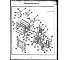 Caloric RKS395 microwave oven components (rks395) diagram