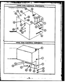 Lower oven electrical components
