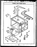 Cabinet and stirrer parts