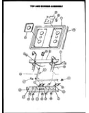 Top and burner assembly