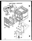 Cabinet assembly-heater section (gal39aa) (sal39aa) (gap39aa) (sap39aa) (gak39aa) (sak39aa) (gap39da) (sap39da) (gak39da) (sak39da) (gbl39aa) (sbl39aa) (gbp39aa) (sbp39aa) (gbk39aa) (sbk39aa) (gbl39fa) (sbl39fa) (gbp39fa) (sbp39fa) (gbk39fa) (sbk39fa)
