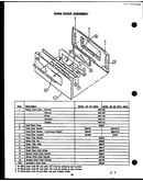 Oven door assembly (gal39da) (sal39da) (gap39da) (sap39da) (gak39da) (sak39da) (gbl39fa) (sbl39fa) (gbp39fa) (sbp39fa) (gbk39fa) (sbk39fa)