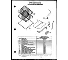 Caloric RMS361-OF oven components with electric ignition (rls313-of) (rls345-of) (rls357-of) (rms357-of) (rms361-of) (rls358-of) (rls359-of) (rms359-of) diagram