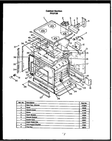 Cabinet section (pku139)
