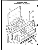 Backguard parts (rst359) (rst354) (rst361) (rst362)