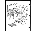 Amana AGC710-P8587804S cabinet parts diagram