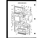 Caloric RKT-396 upper oven parts diagram