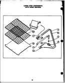 Lower oven components (without spark ignition (gbk22aa) (sbk22aa) (gbk22aa0pu) (sbk22aa0pu) (gbk24aa) (sbk24aa) (gbk24cb) (sbk24cb) (gbk24cc) (sbk24cc)