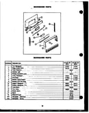 Backguard parts