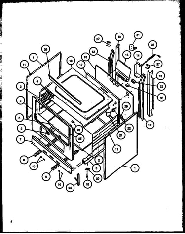 Oven cabinet