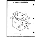 Amana AGS741L-P11559025 electrical components diagram