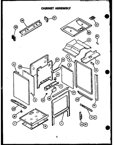 Cabinet assembly