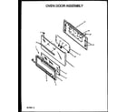 Caloric RBK22AAW-P1142355NW oven door assembly (rbl22aaw/p1142716nw) (rbl22aal/p1142716nl) (rbp22aaw/p1142331nw) (rbp22aal/p1142331nl) (rbk22aal/p1142355nl) (rbk22aaw/p1142355nw) (rbp24aaw/p1142332nw) (rbp24aal/p1142332nl) (rbk24aal/p1142356nl) (rbk24aaw/p1142356nw) (rbl26aaw/p11427 diagram