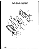 Oven door assembly (rbl22aaw/p1142716nw) (rbl22aal/p1142716nl) (rbp22aaw/p1142331nw) (rbp22aal/p1142331nl) (rbk22aal/p1142355nl) (rbk22aaw/p1142355nw) (rbp24aaw/p1142332nw) (rbp24aal/p1142332nl) (rbk24aal/p1142356nl) (rbk24aaw/p1142356nw) (rbl26aaw/p11427