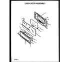 Caloric RBK26AAL-P1142345NL oven door assembly (rbk22aal/p1142355nl) (rbk22aaw/p1142355nw) (rbp26aaw/p1142333nw) (rbp26aal/p1142333nl) (rbp26aaw/p1142347nw) (rbp26aal/p1142347nl) (rbp26cbl/p1142335nl) (rbp26cbw/p1142335nw) (rbp26cbw/p1142348nw) (rbp26cbl/p1142348nl) (rbk26cbl/p11423 diagram