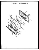 Oven door assembly (rbk22aal/p1142355nl) (rbk22aaw/p1142355nw) (rbp26aaw/p1142333nw) (rbp26aal/p1142333nl) (rbp26aaw/p1142347nw) (rbp26aal/p1142347nl) (rbp26cbl/p1142335nl) (rbp26cbw/p1142335nw) (rbp26cbw/p1142348nw) (rbp26cbl/p1142348nl) (rbk26cbl/p11423